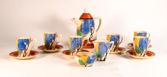 Lot-1393-Rare-Clarice-Cliff-Blue-Autumn-coffee-set