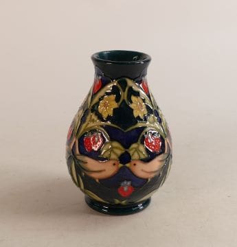 Lot-982-Moorcroft-Strawberry-Thief-pattern-vase