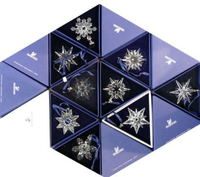 Lot-214g-Swarovski-Christmas-Tree-ornaments