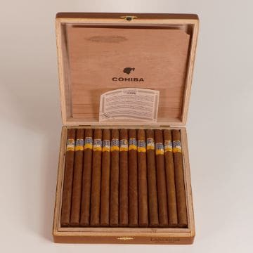 One box of 25 COHIBA LANCEROS cigars