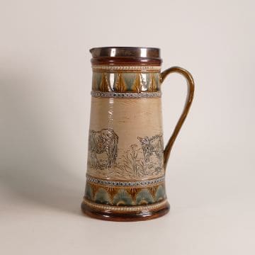 Lot-547-Hannah-Barlow-for-Doulton-Lambeth-Stoneware-Lemonade-jug Hannah Barlow for Doulton Lambeth Stoneware Lemonade jug