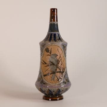 Lot-627-Florence-Barlow-for-Doulton-Lambeth-vase Florence Barlow for Doulton Lambeth vase