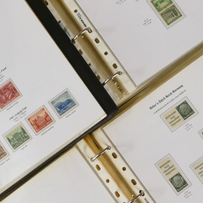 Lot-1175-Hitlers-Third-Reich-WWII-collection-of-stamps-from-booklets-1933-1945 Hitler’s Third Reich WWII collection of stamps and stamps from booklets