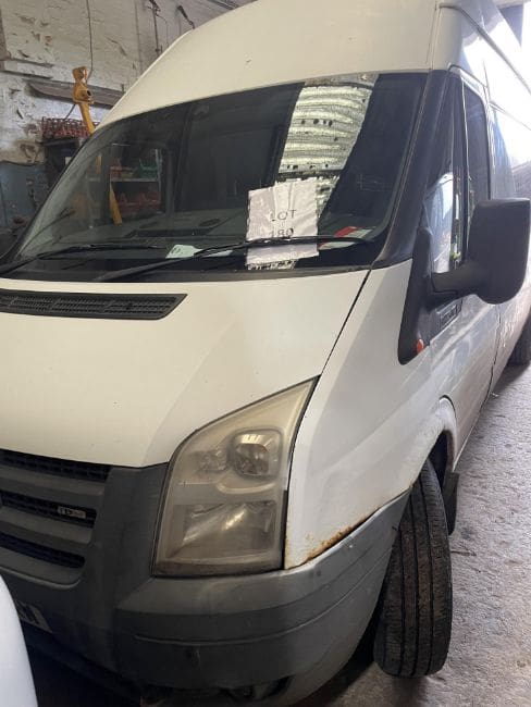 Lot-180-2007-Ford-Transit-Van A 2007 Ford Transit van