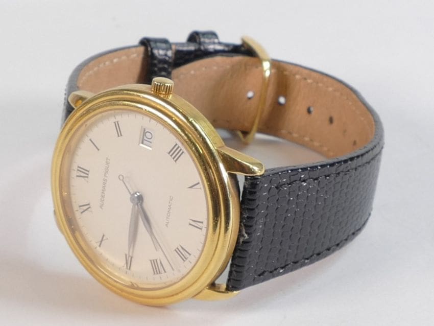 Lot-2067-Audemars-Piguet-18ct-gold-gents-wristwatch An Audemars Piguet 18ct gold gents wristwatch
