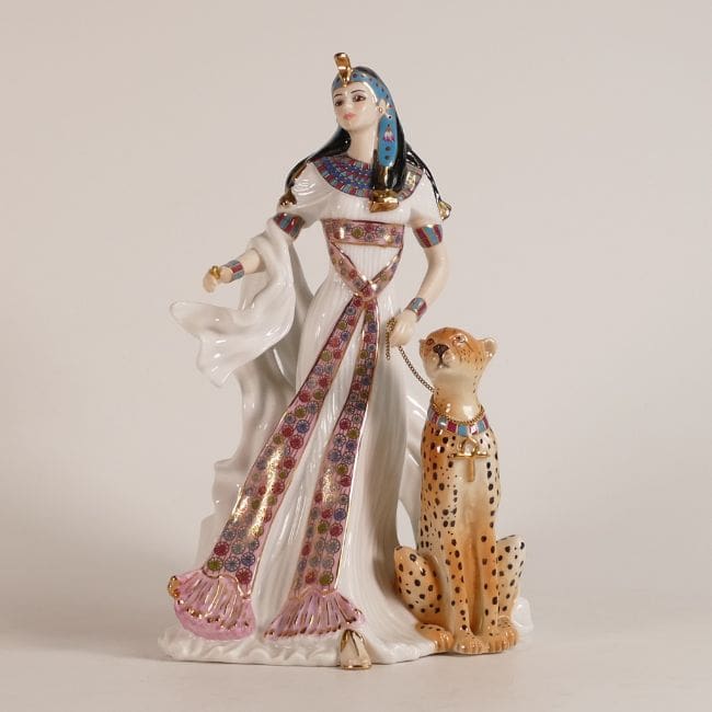 Lot-1297-Royal-Worcester-limited-edition-figure-Nefertari A limited edition Royal Worcester figure of Nefertari