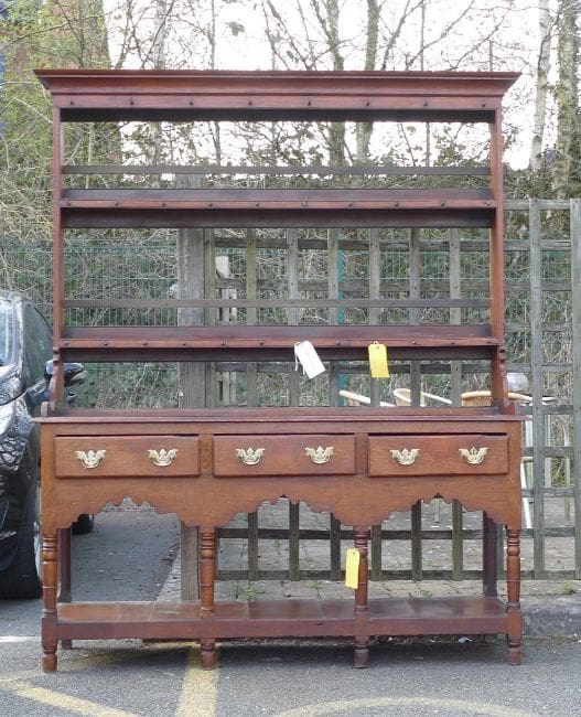 Lot-728-18th-19th-Century-Welsh-Dresser An18th/19th century Welsh Dresser