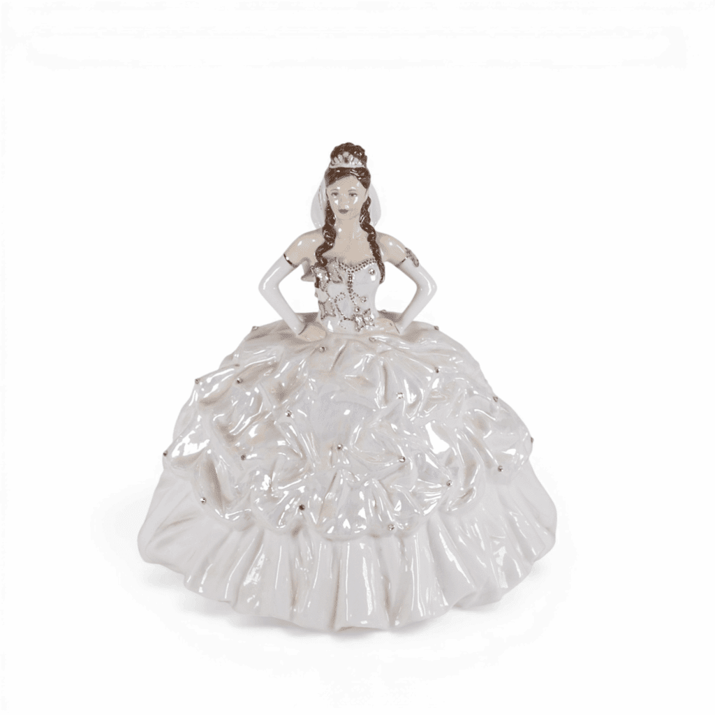 Royal Staffordshire/Compton & Woodhouse figurine, Gypsy Bride Butterflies (Brunette edition), 109/2450, height 24.5cm.
